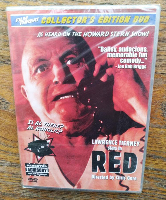 RED DVD,Lawrence TIERNEY,Howard Stern,Prank phone,Exploitation,HORROR-CULT Film,
