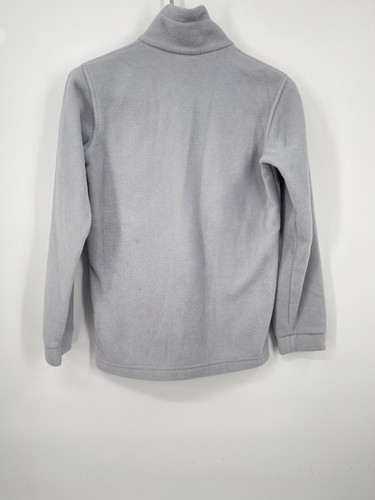 Columbia, Kids, Girls Zip Up Sweater, Gray , Size M Fleece - Picture 6 of 8