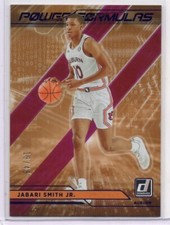 Jabari Smith Jr. 2022 Panini Chronicles Donruss Draft Picks Orange #19/49