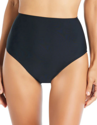 BEYOND CONTROL  WOMENS SWIM BOTTOM IN BLACK SIZE 8