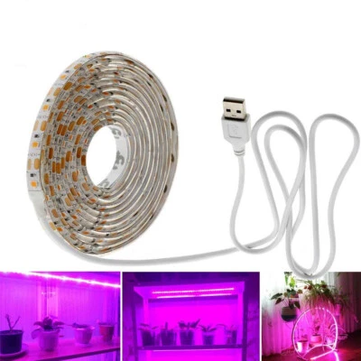 VINCIANN Striscia USB LED crescita piante fito luci per coltivazione indoor impermeabile
