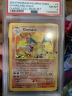 PSA 8 Charizard Celebrations Holo Bleed Pokemon Card 4/102 Anniversary Set