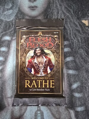 welcome to rathe 1st edition booster box ALPHA Flesh and Blood Pack - BRAVO - After centuries of uneasy peace the land of Rathe balances on the brink of war once again History Pack 1 Booster Box