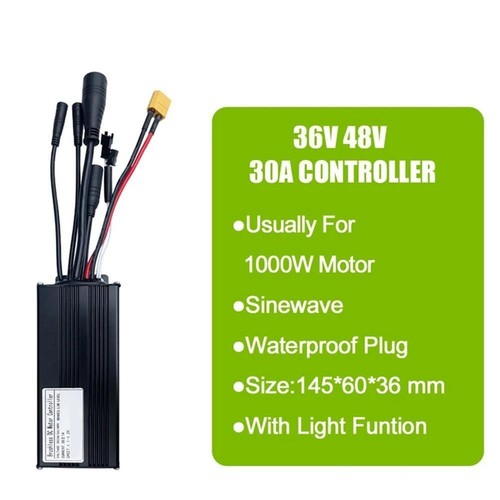 Controlador de 3 modos Ebike 5 en 1 36V/48V 30A + Pantalla S966 + Freno + PAS + Kit de acelerador - Imagen 9 de 12