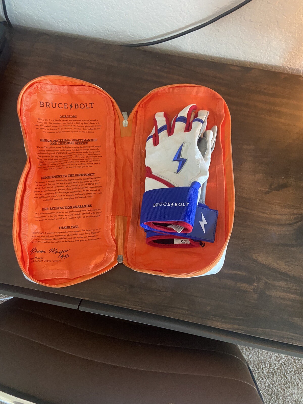 baseball batting gloves bruce bolts eBay