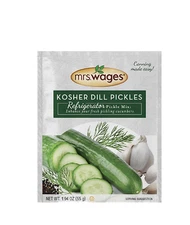 Mrs. Wages Kosher Dill Pickles Refrigerator Mix | Quick and Easy | Simple-To-Use