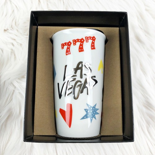 Starbucks Coffee Tumbler LAS VEGAS 777 Gamble SKU 10oz NEW IN BOX