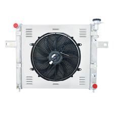 3 Row Radiatorshroud Fan For 99-2000 Jeep Grand Cherokee 4.7l 287 V8 Engines