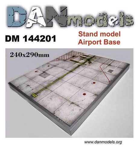 Dan Models 144201 - 1/144 scale Stand model Airport Base, size 240 x 290 mm - Picture 11 of 12