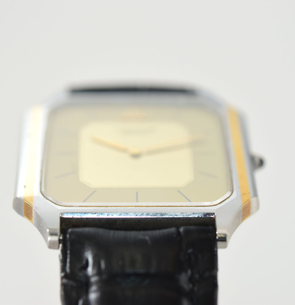SEIKO Credor 9300-5340 Gold Dial Men's watch Quartz New Band | eBay