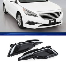 Pair Driving Lamp Fog Light Cover For Hyundai Sonata 2015 2016 2017 Left Right