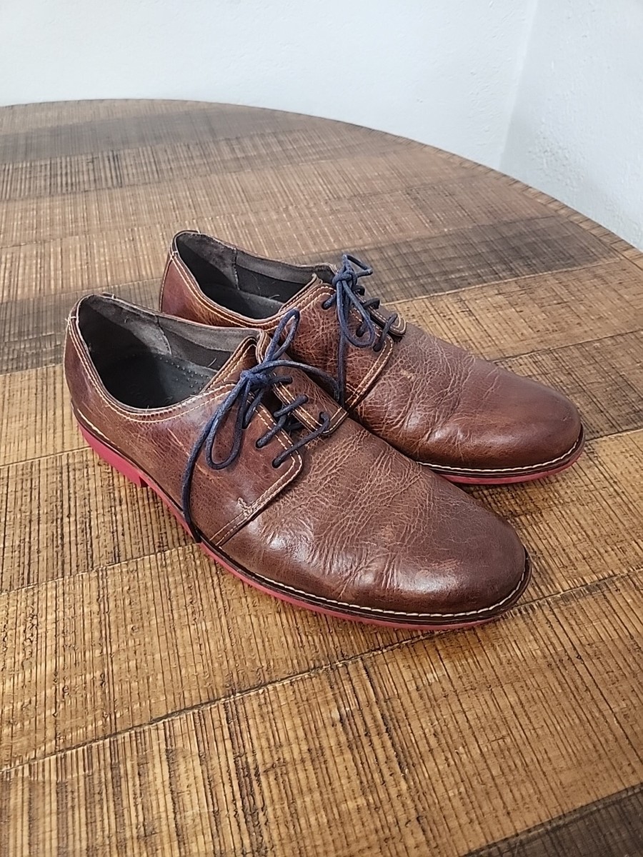 Cole Haan Men's Shoes Size 11 Cap Toe Lace Up Oxfords Brown C10644