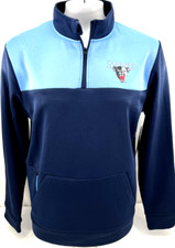 NEW Maine Black Bears Colosseum Athletics 1/4 Zip Pullover Sweatshirt Men's L