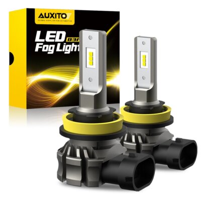 Canbus LED Fog Lights Bulbs Foglights H11 H16 H8 White for Audi BMW Mercedez EAW