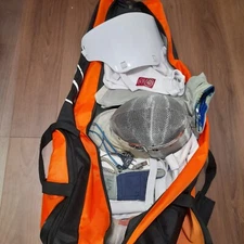 Sabre Fencing Set: Case, 2 gloves, 2 jackets,  Pants,  Armor,  Mask, Boys 10-13