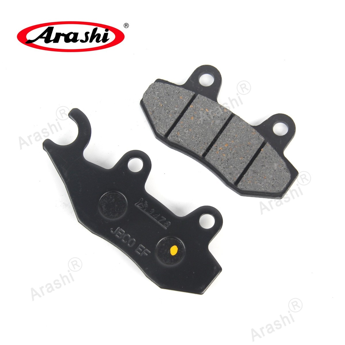 Organic Front Rear Brake Pads for Kawasaki Ninja 125 2019