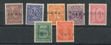 Oberschlesien Dienst 1/7 SATZ** MNH POSTFRISCH (69698