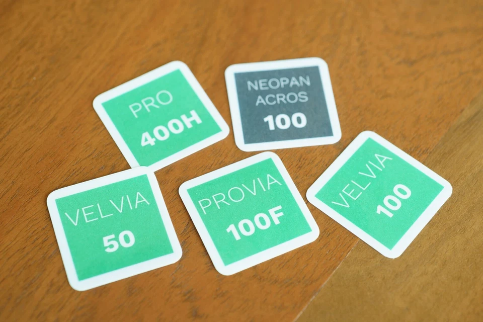 Recordatorios de stock de película, pestañas de caja, notas, insertos, tarjetas Foto 4 de 4