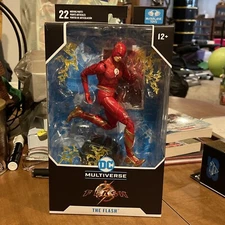 McFarlane Toys The Flash Movie 7 inch  Action Figure Kids Toy Moving Parts NEW