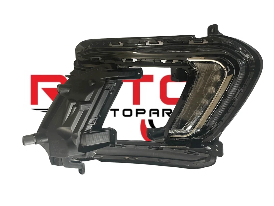 Luz antiniebla LED DRL doble función señal de giro Fit 2016 2017 2018 Hyundai Elantra Foto 3 de 4