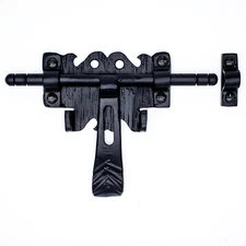 6.75" Barrel Bolt Latch Lock For Doors, Gates & Furniture Iron Forged