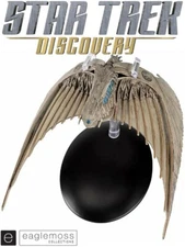 Eaglemoss Star Trek Discovery Klingon Bird of Prey Ship Replica New and In Stock