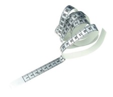 Self-adhesive milling tape measure volume 150 cm -made in Germany - stickers