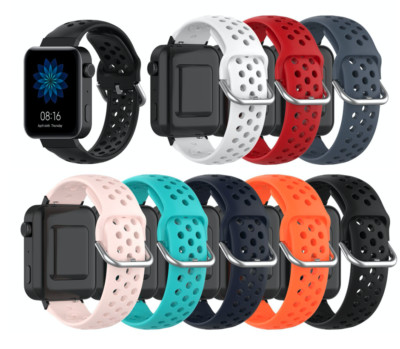 18MM, 20MM, 22MM SILICONE RUBBER WATCH STRAP FOR SAMSUNG WATCH  MESH UK SELLER