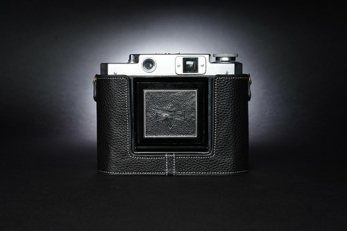 Genuine Real Leather Half Camera Case Bag Cover for Mamiya Six 6 Folding Camera - Picture 5 of 16