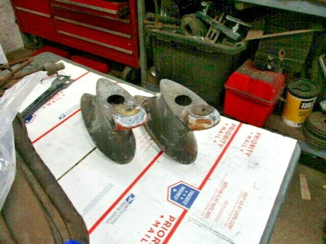 1937 年 Packard 120 车头灯支架支架 R&L 一对 — 第 4/4 张图片