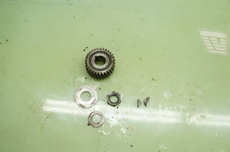 MOTOCICLETA 1920-1923 Indian Scout 37CI 600CC *2477 ENGRANAJE DE MANIVELA Foto 3 de 4