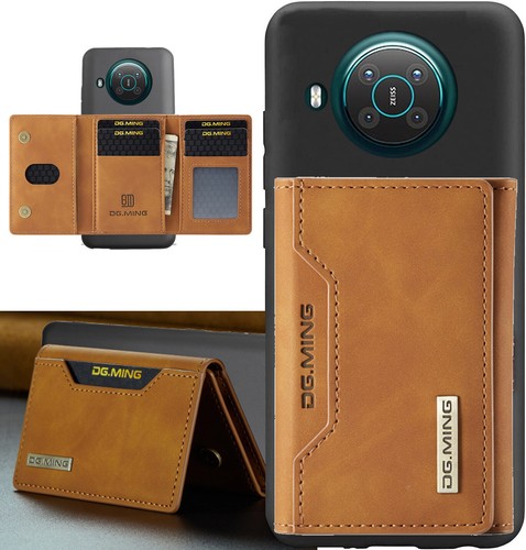 For Nokia X20 Case Cover 2 in1 Detachable Magnetic TPU+Wallet Credit Card Slot - Picture 7 of 32
