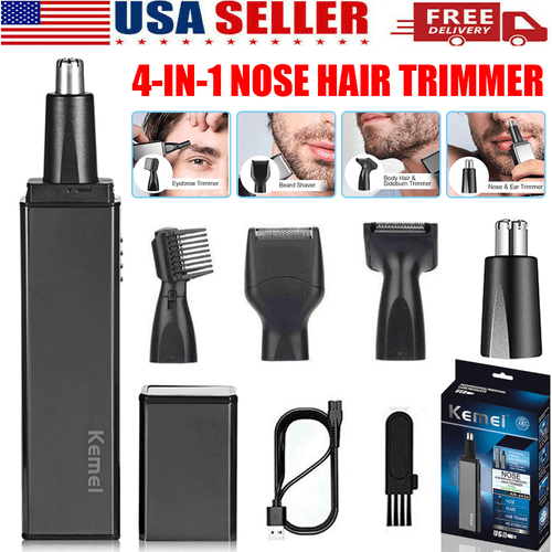 Kemei Professional Hair Clippers Trimmer Kit Men Cutting Machine Barber Salon US - Picture 22 of 33
