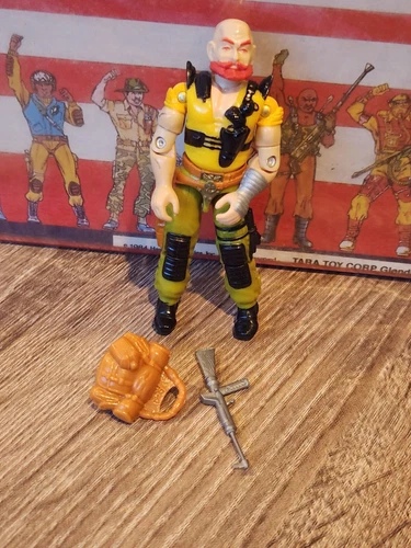 Vintage G.I. Joe TAURUS Toy Action Figure Complete 1987 Hasbro 80s GI JOE ARAH