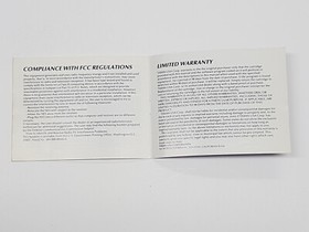 Star Soldier Authentic Original NES Nintendo Manual Only