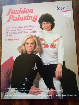 Fashion Painting By Marg Wing Book 2 Craft Pattern Booklet