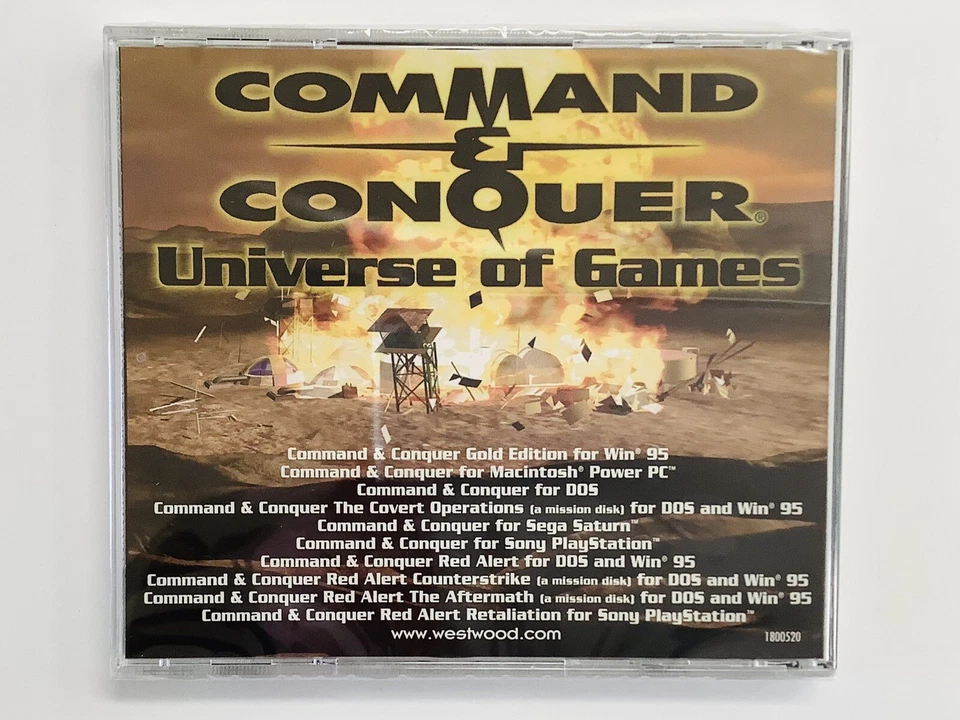 "BRAND NEW" Command & Conquer: Red Alert - The Aftermath - Instruction Manual PC - Image 2 of 3