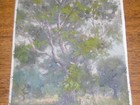 Small 8 7/8" Antique 1922 Oil Painting On Canvas American Artist Ira I.J. Deen — photo 3
