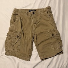 American Eagle Men s Cargo Shorts Sz33 Kakhi Tan