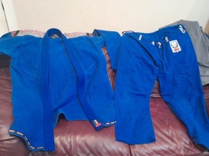 BJJ Gi, Brazilian  Jiu-Jitsu  Gi, Gameness AIR A3, Blue