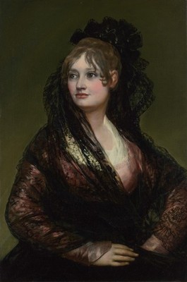 GOYA Y LUCIENTES, Francisco de - Dona Isabel de Porcel A1-A4 Poster Kunst Gemälde