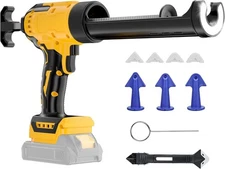 DeWalt 20V Max Cordless Caulking Gun 10Oz 6 Speed LED Auto Retract No Battery