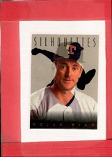 1993 Studio Silhouettes #10 Nolan Ryan MINT Rangers ID:68504