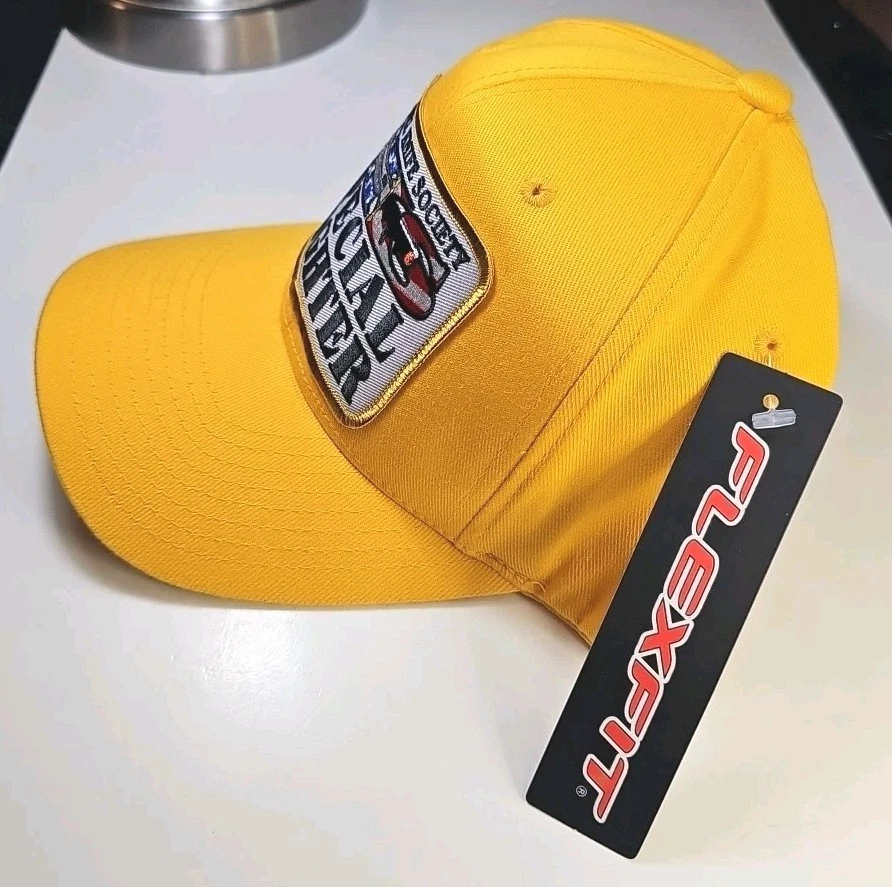 Randall Knife Society Sombrero de Lucha Especial L-XL Amarillo Nuevo de Lote Antiguo Nunca Usado Foto 3 de 4