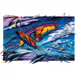 ALTRA T Shirt dalla S alla 2XL 3XL IMPACT ii vela surf tavola onde resort divertimento adulto