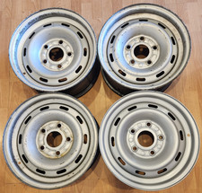 Set Of 4 16 Dodge Ram 1500 Oem Silver Steel Wheels Rims 16x7 1994-2001 5x5.5