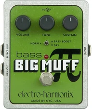 Electro Harmonix Bass Big Muff Pi Distortion Pedal