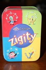 Cranium Zigity Card Game in Tin Case with Instructions -