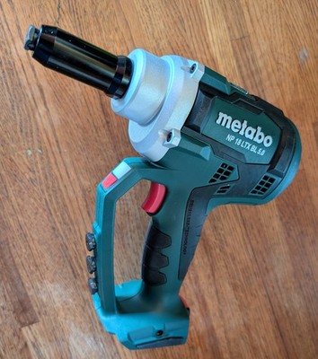 Metabo NP 18 LTX BL 5.0 18V Brushless Cordless Blind Rivet Gun | 619002890
