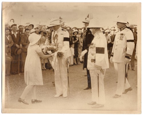 1914 Prince George Visiting Elizabethville Belgian Congo Original News Photo